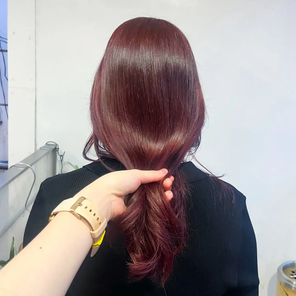 カラー 艶カラー🫧 猿渡 響のヘアスタイル