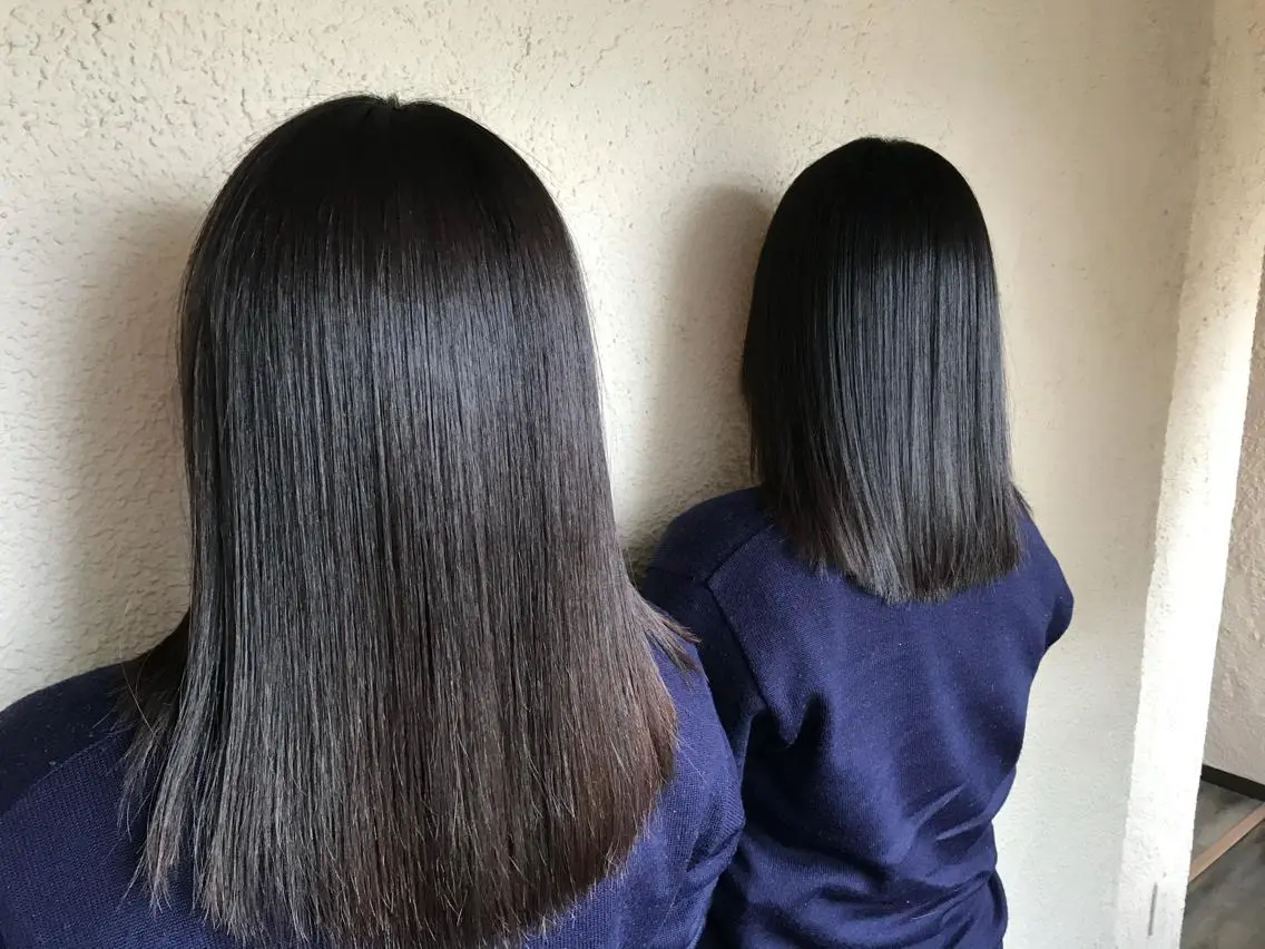 セミロング 学生 髪質改善 トリートメント トリートメント 磧本 祐里恵のヘアスタイル