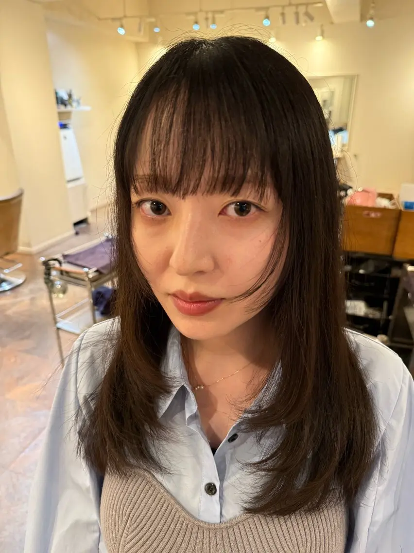 ロング カット トリートメント 田中 雅のヘアスタイル
