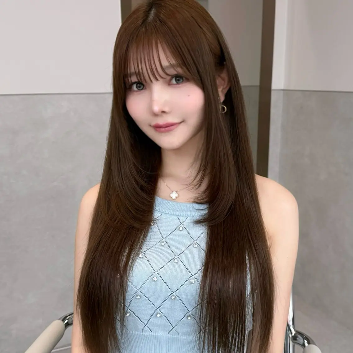 ロング カット エクステ 金丸 祐也のヘアスタイル