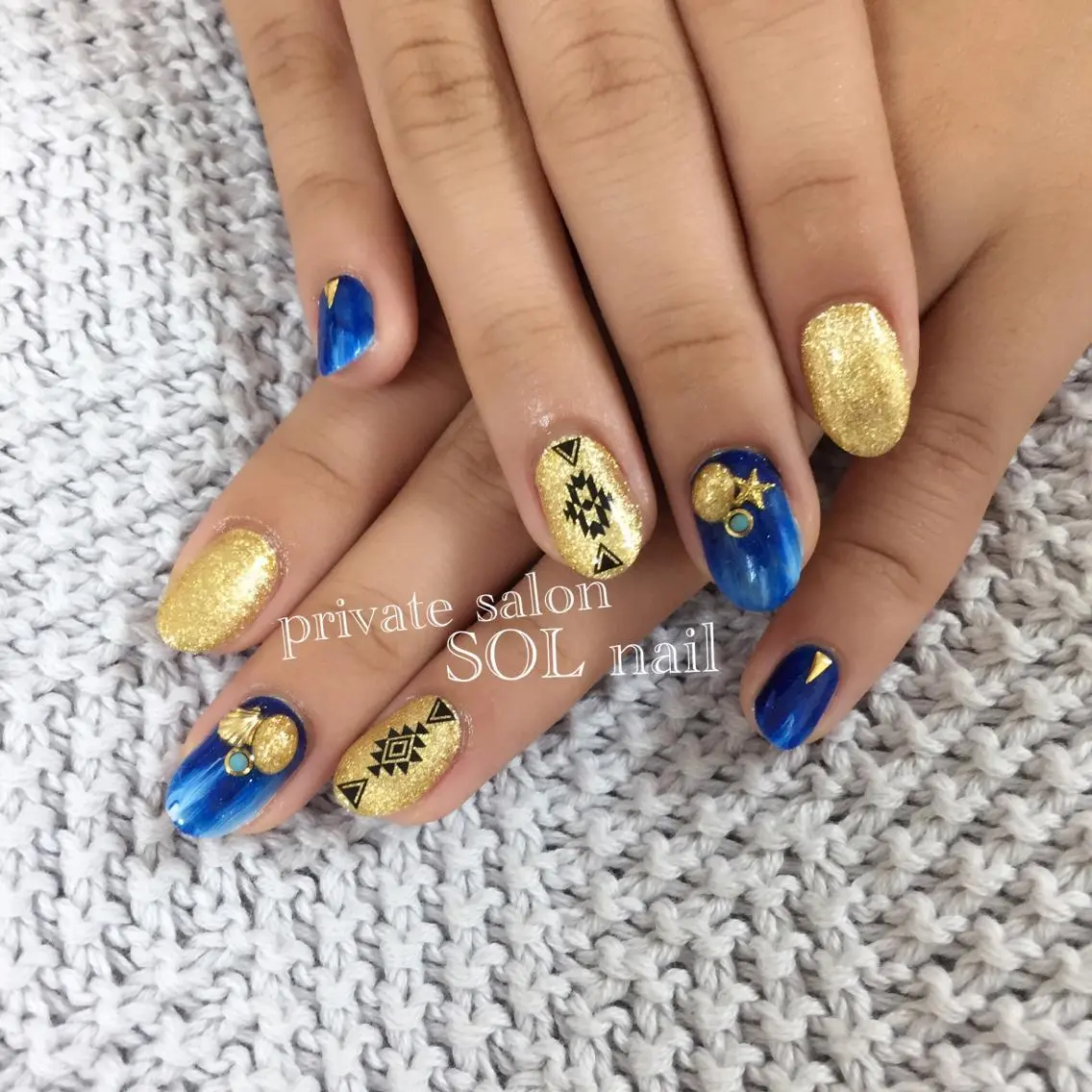 ネイル ハンドネイル SOL NAILのネイルデザイン