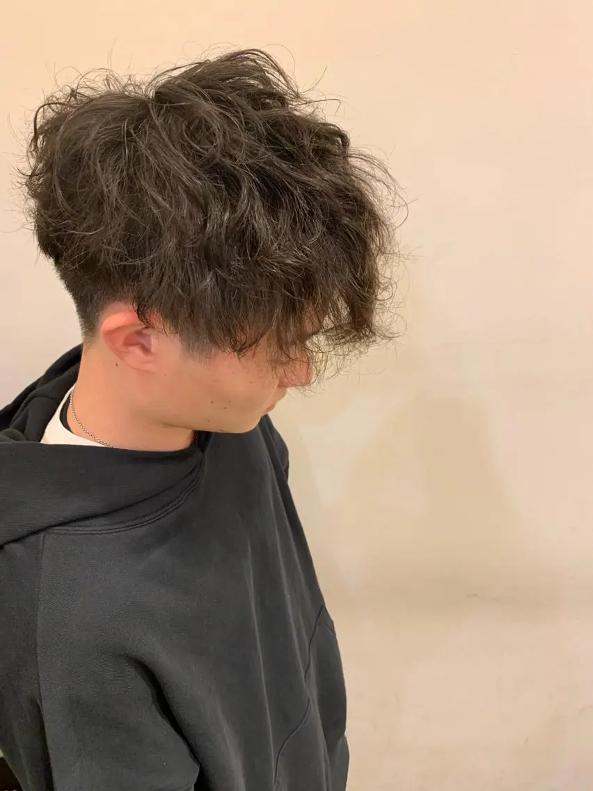 ★メンズカット+スパイラルパーマ+シェービング★の写真
