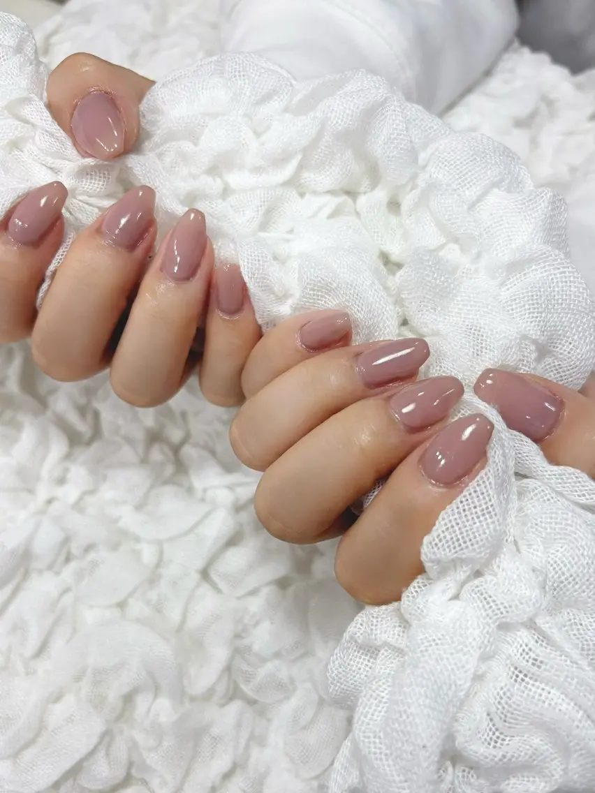 ネイル フラッシュネイル ジェルネイル マグネットネイル ワンカラーネイル パラジェル シンデレラサロン💅 ほみのネイルデザイン