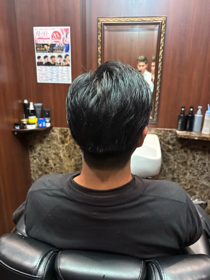 ミディアム 押野 心のヘアスタイル