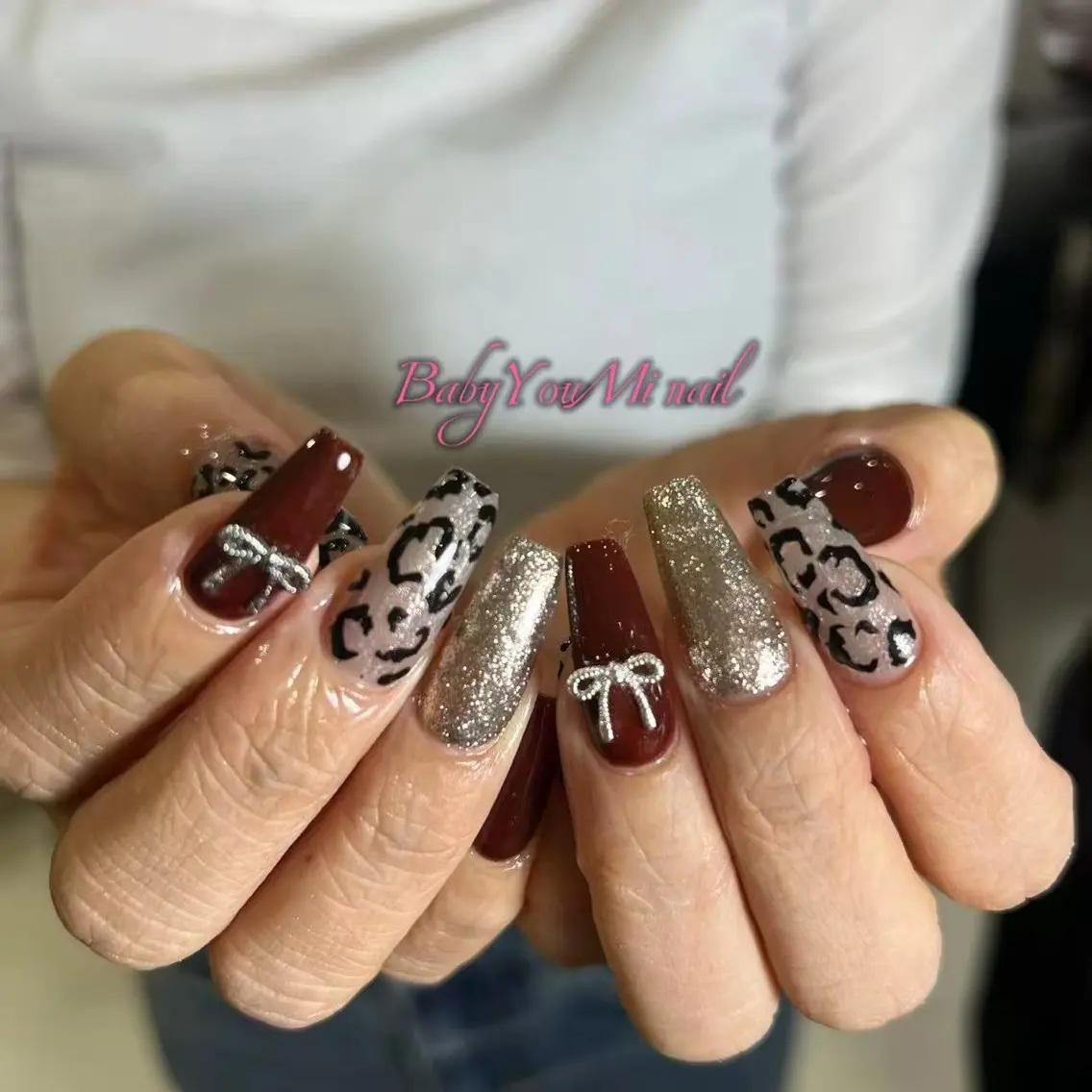 ネイル オーロラネイル チークネイル 成人式 フットネイル フレンチネイル ハンドネイル BabyYouMi nailのネイルデザイン