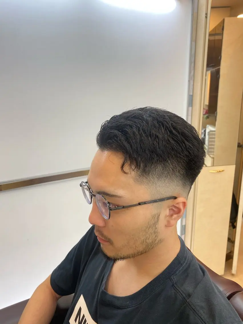 ショート メンズ 森　敦生👑 メンズカット＆パーマのヘアスタイル