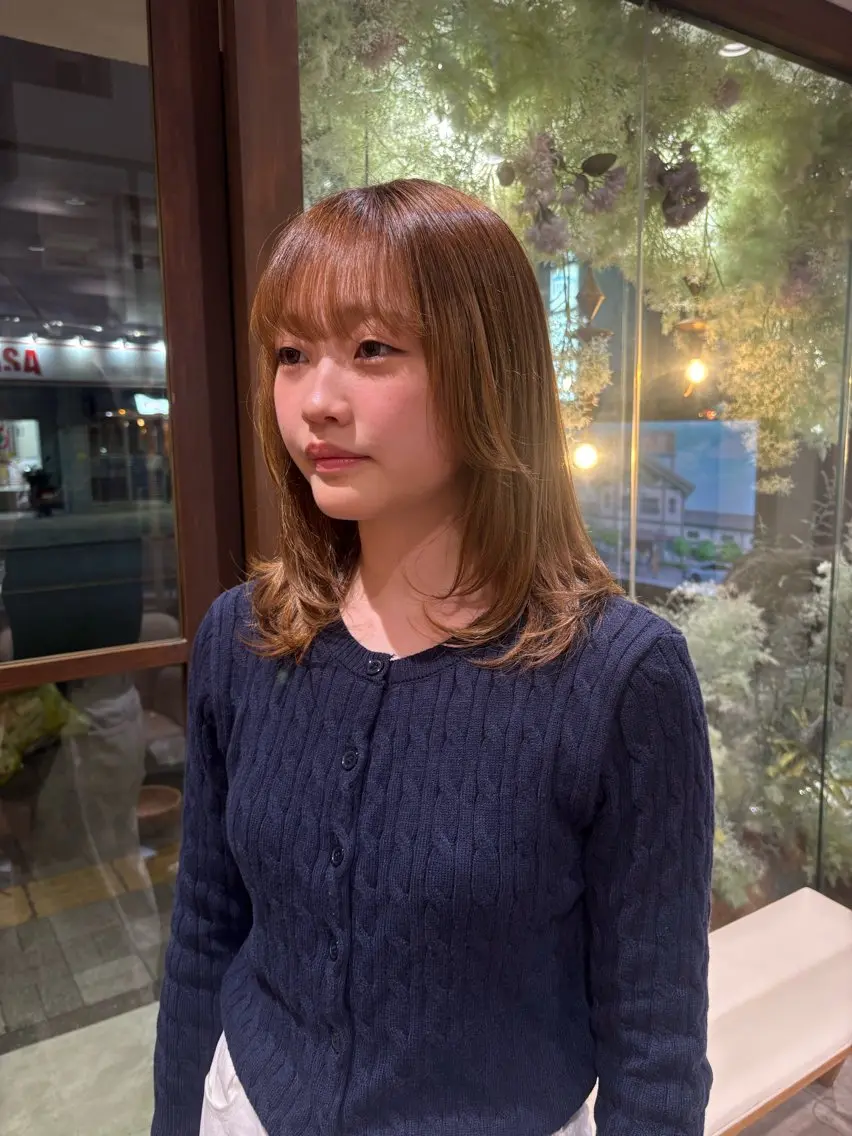 ミディアム カット 似合わせボブ&ショー ト/🪽nodokaのヘアスタイル