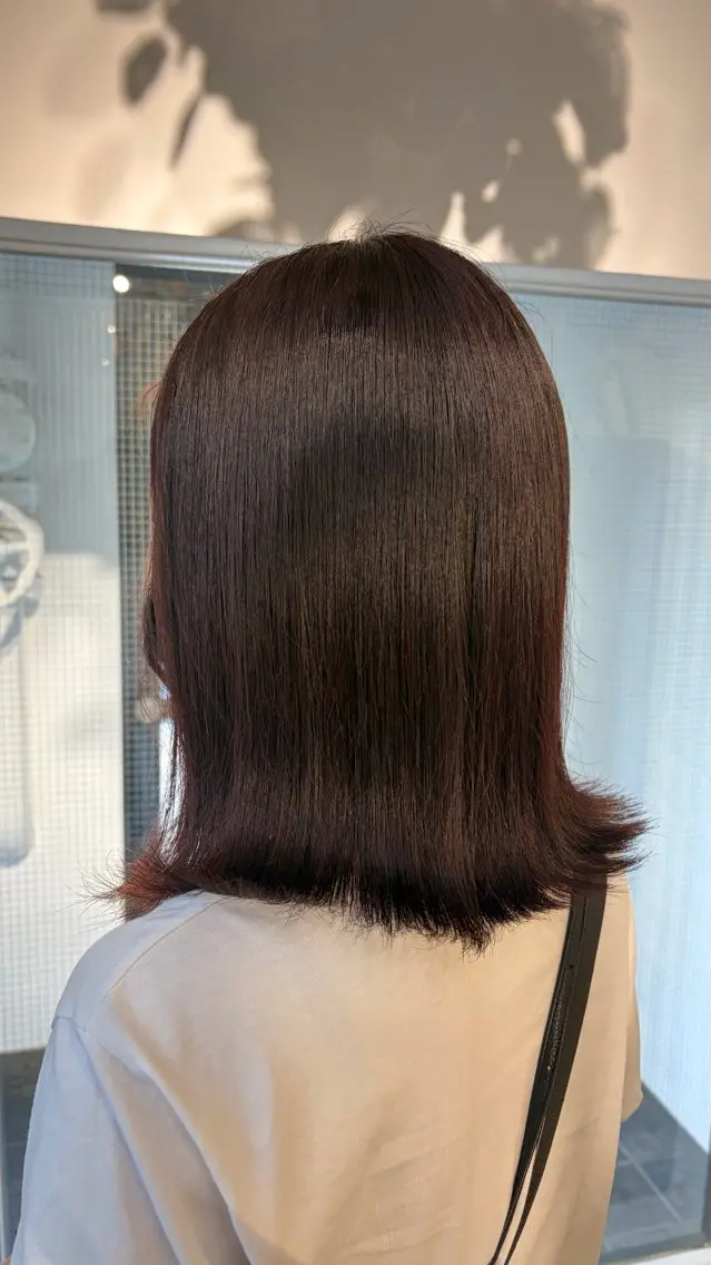 カラー ピンクカラー ヘアカラー hiromi 𖠶𖠶♪のヘアスタイル