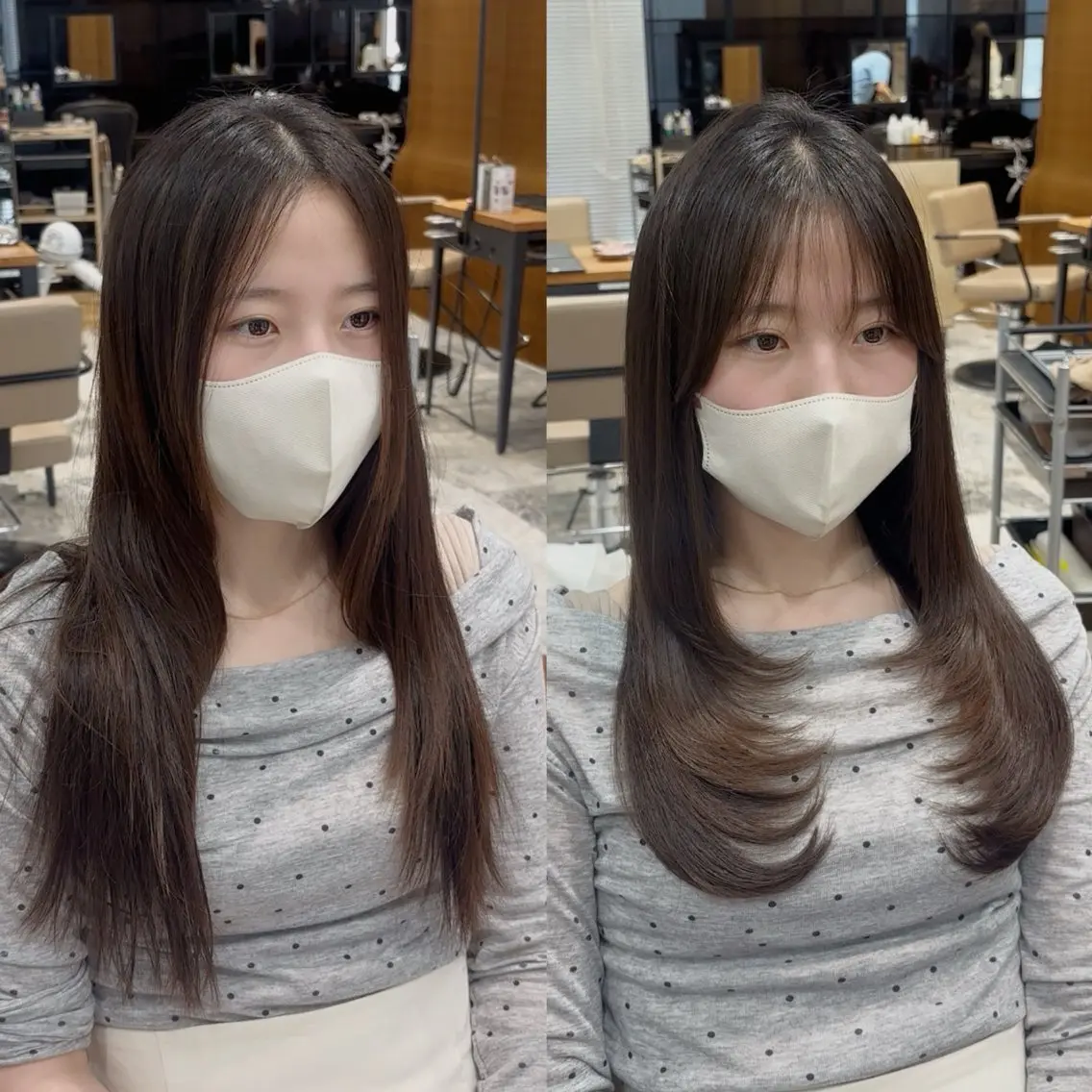 ロング 鈴木 彩莉のヘアスタイル