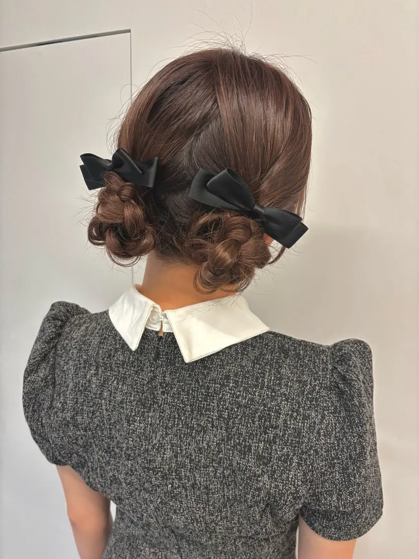 ヘアアレンジ ヘアセット 浪瀧 優季のヘアスタイル