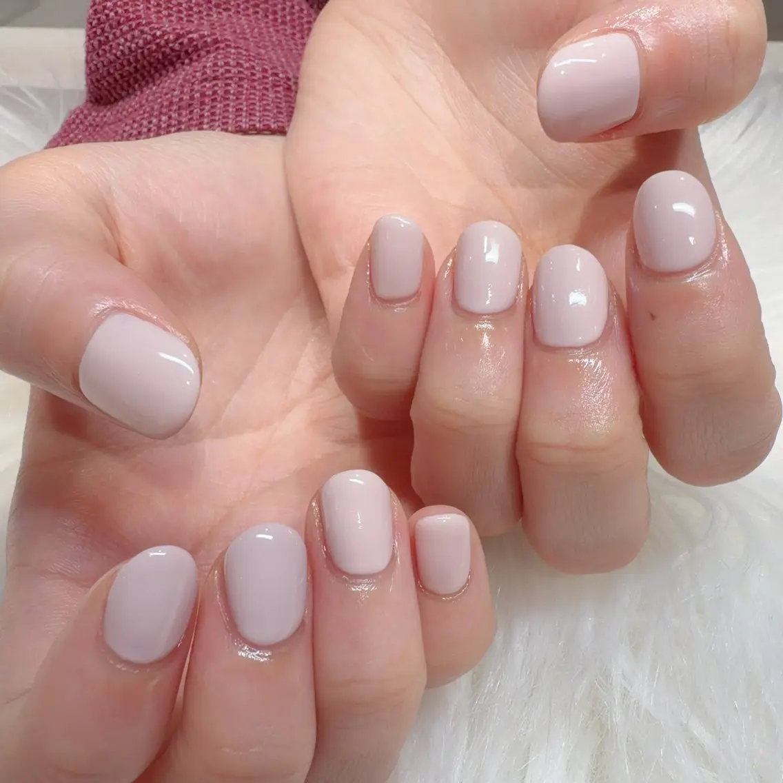 💅練習モデル💅〈オフなし〉　ワンカラー🩵🩵の写真