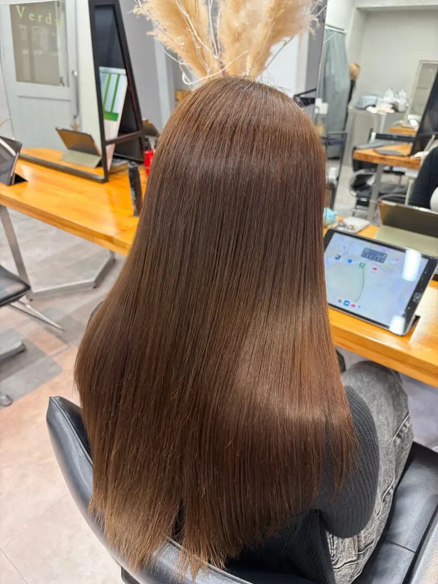 ロング カラー カラー/ブリーチ モデル募集⭐️龍侑のヘアスタイル