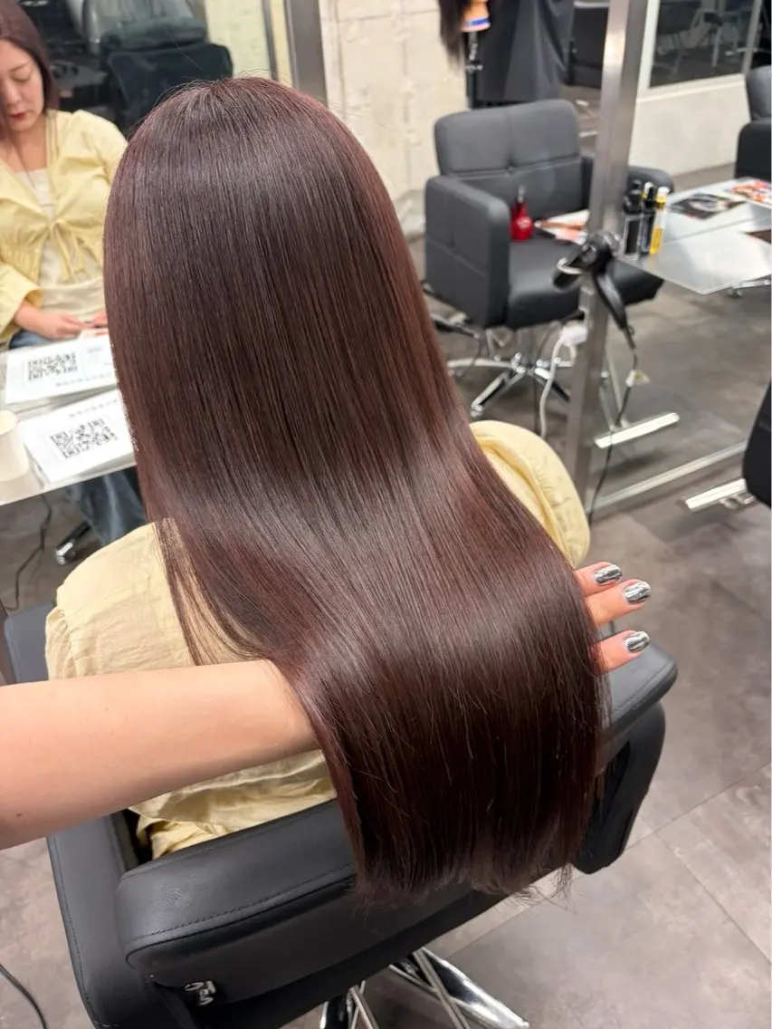 ロング ロング ヘアカラー SOUSI /GARTE代官山のヘアスタイル