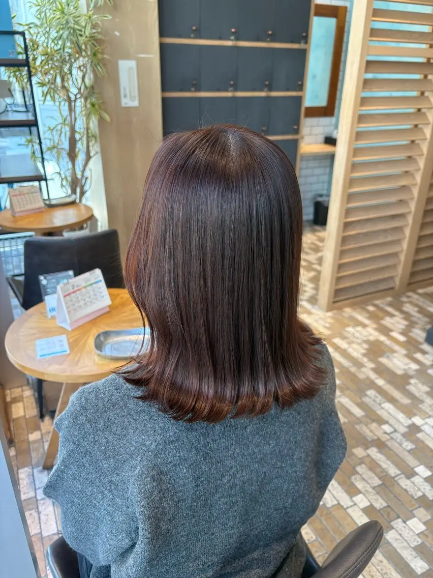 〈ダメージ軽減🌼〉カット+イルミナカラー🌱の写真