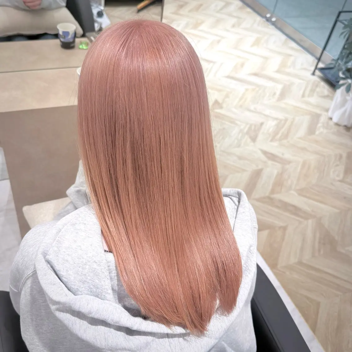 セミロング カラー ヘアカラー EIGHT／ natsukiのヘアスタイル