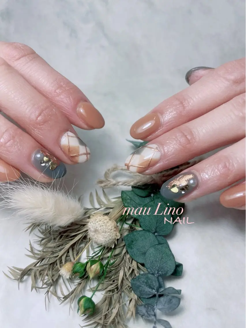 ネイル ハンドネイル 宇都宮ネイルGELo nail KAORIのネイルデザイン