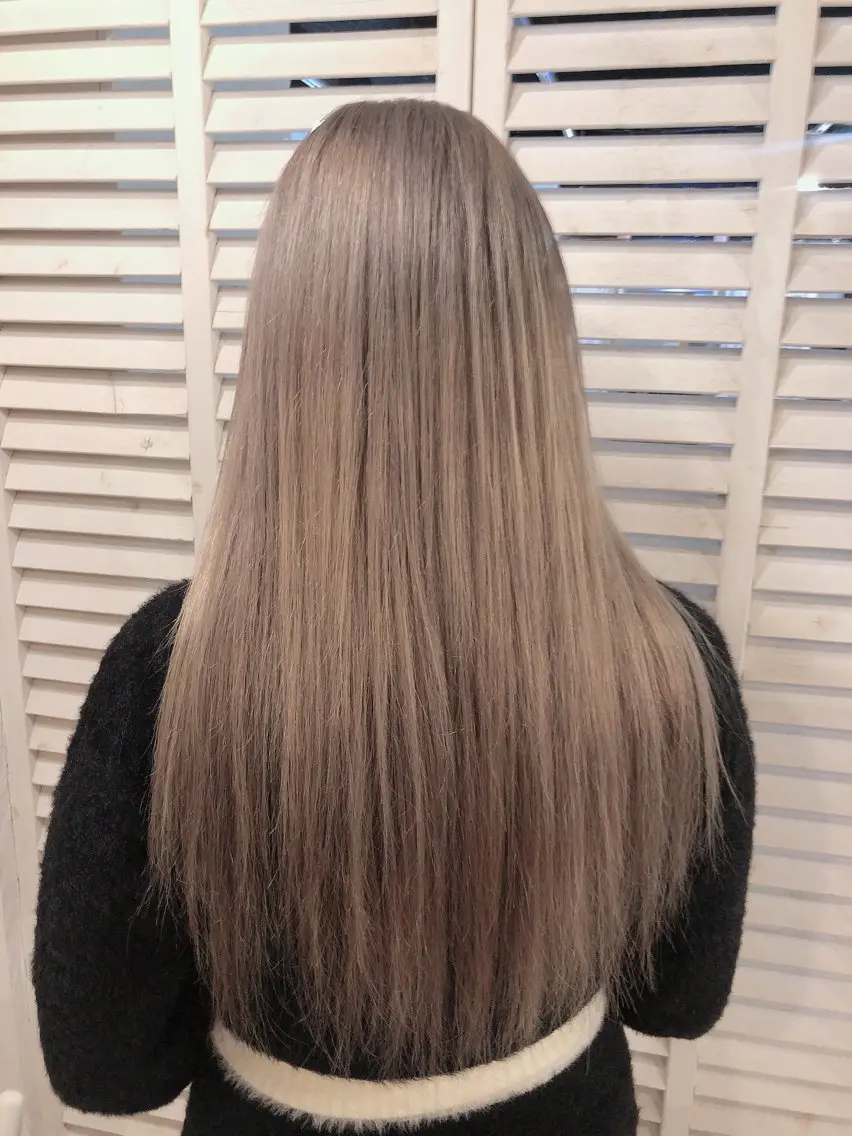 ロング カラー ブリーチ ダブルカラー 【メンズカット】 澤下瑛一のヘアスタイル