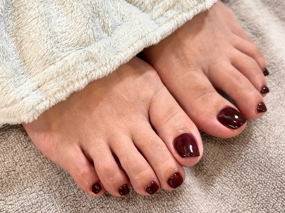 🌟フットワンカラーorラメ⭐️（オフ込み）の写真