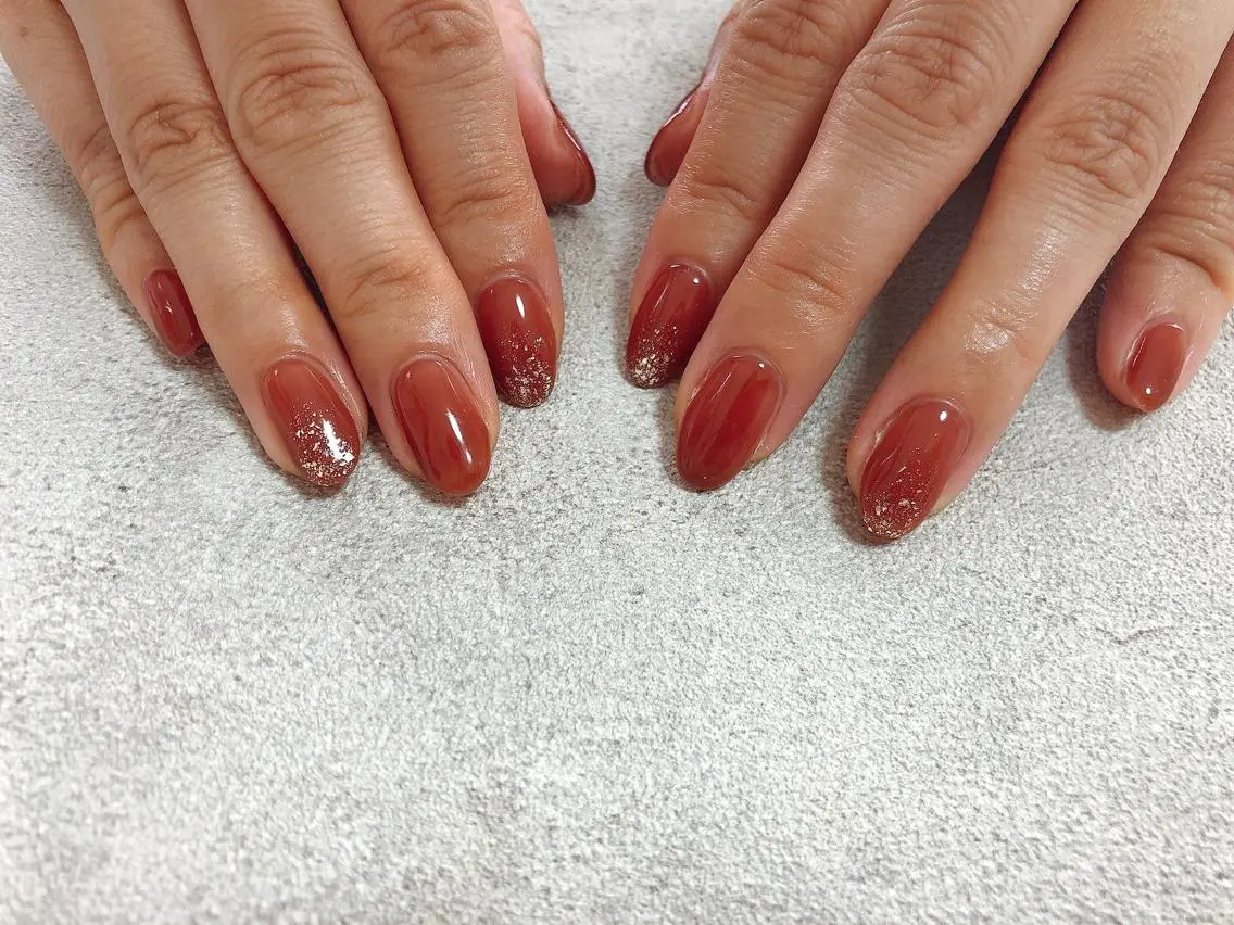 ネイル シンプルネイル ハンドネイル kiki nail &brow二子玉川のネイルデザイン