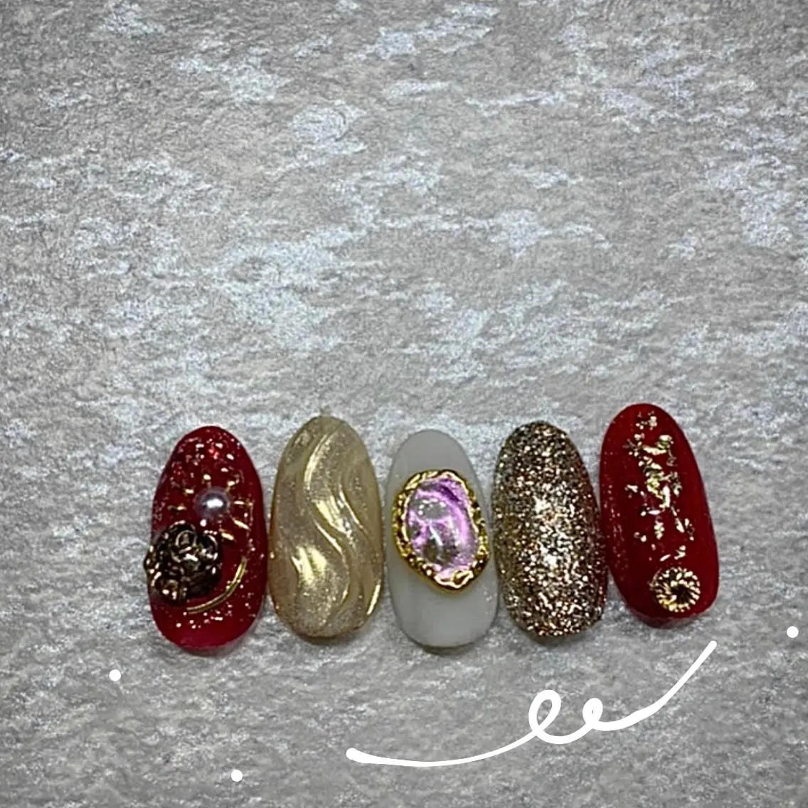 ネイル ハンドネイル ハンドケア lylynail YUUKAのネイルデザイン