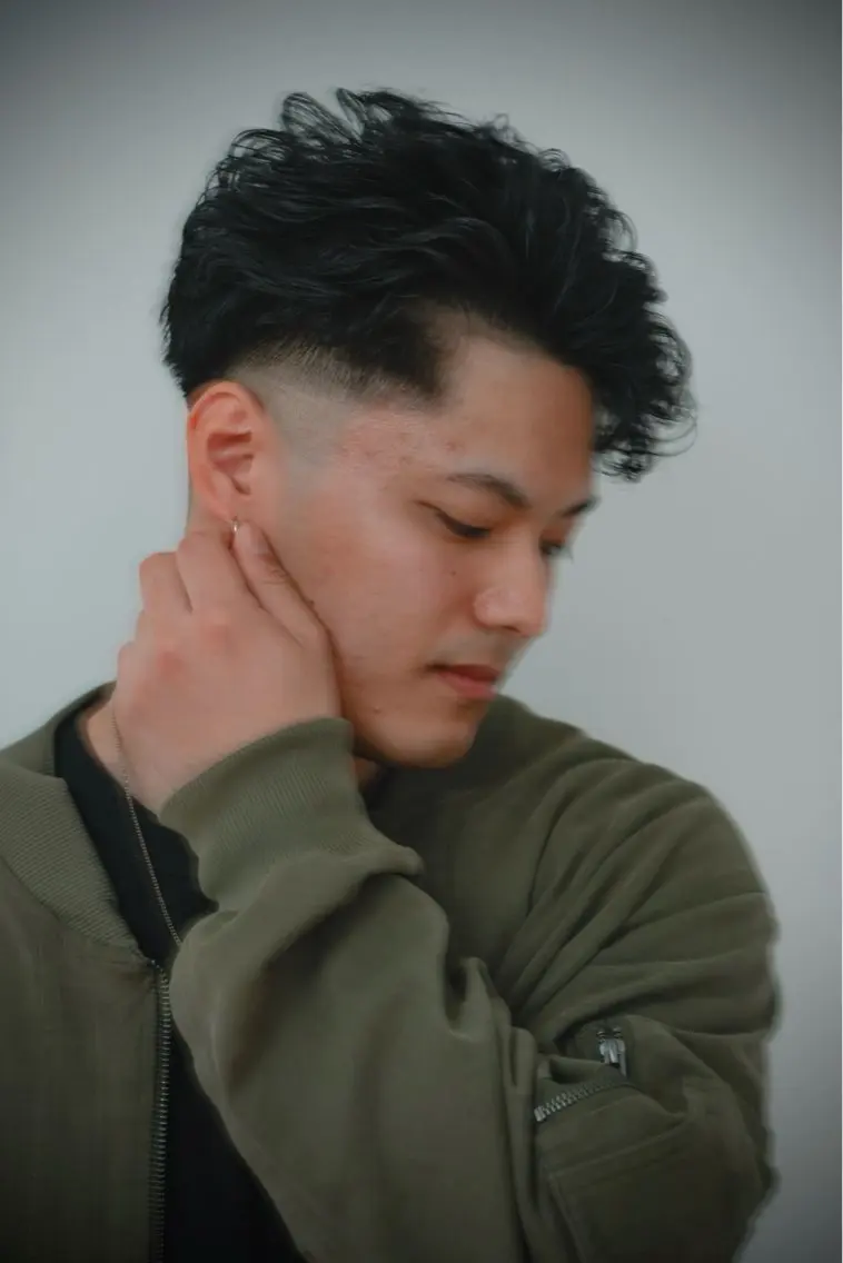 メンズ 松尾 空唯希のヘアスタイル