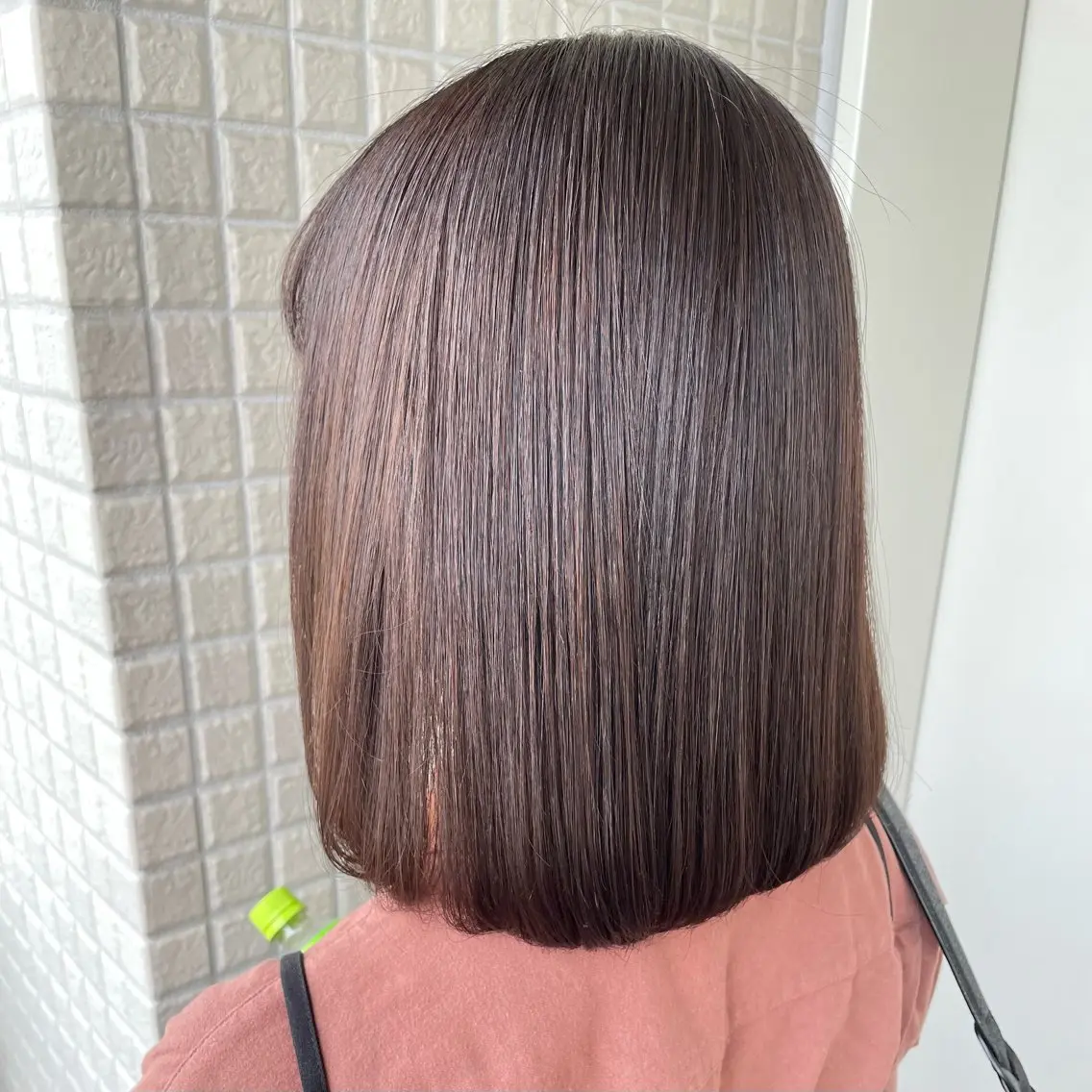パーマ ストレートパーマ 縮毛矯正 銀座：似合わせカラー オリーブ🫒アレンジのヘアスタイル