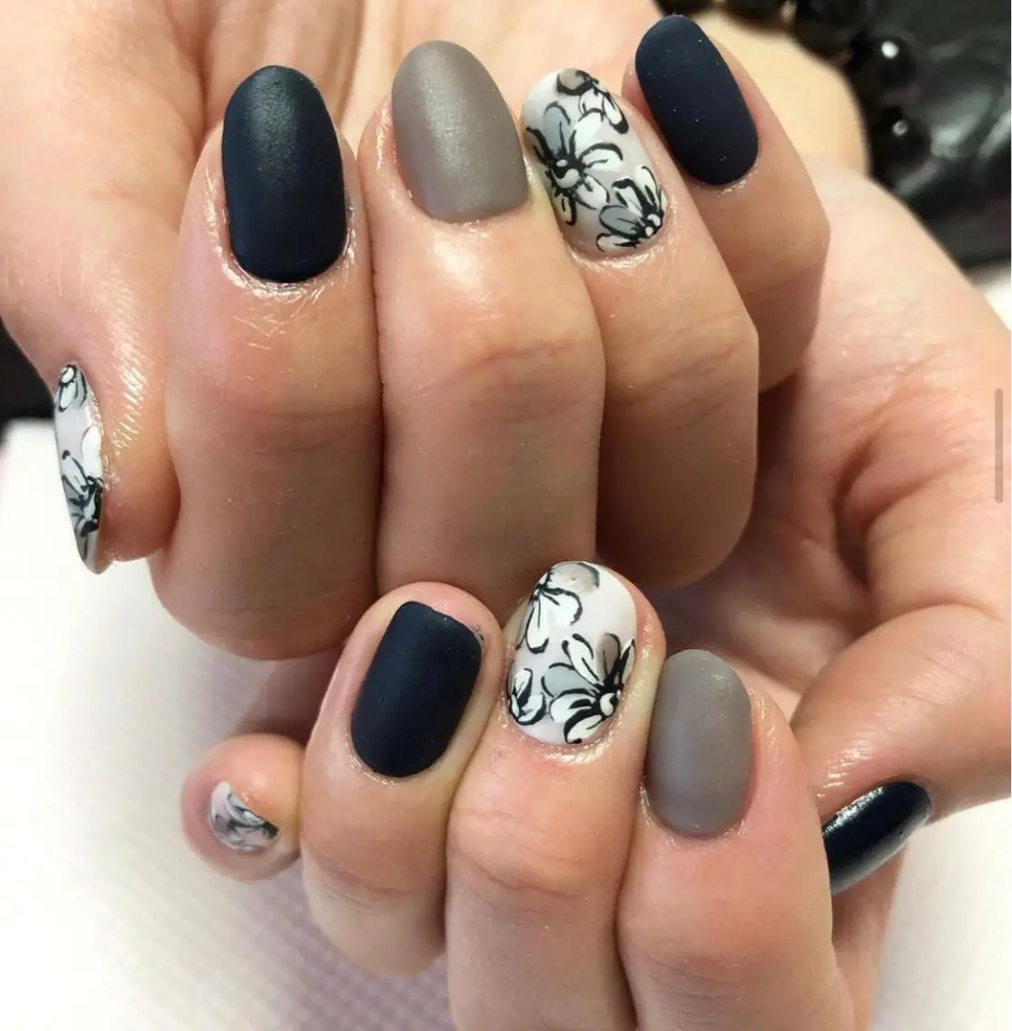 ネイル アートネイル マットネイル オフィスネイル Nailsalon Ｒ《喜多見3分》のネイルデザイン