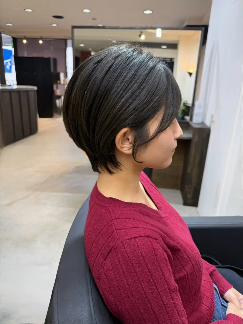 ショート ショートヘア 宮嶋 蓮のヘアスタイル