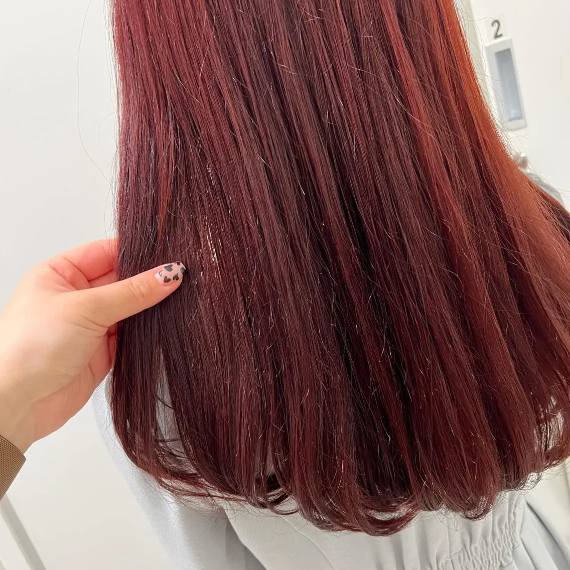 セミロング カラー ヘアアレンジ ピンクカラー 髪質改善 トリートメント ヘアカラー トリートメント 新宿color🐝 AYAKA🌈💖のヘアスタイル