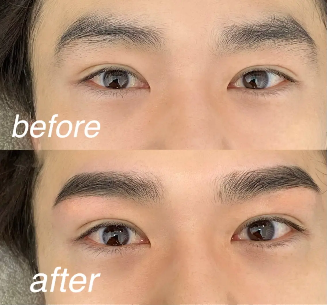 メンズ限定👦🏻眉毛ワックス🌿【無料練習モデル】の写真