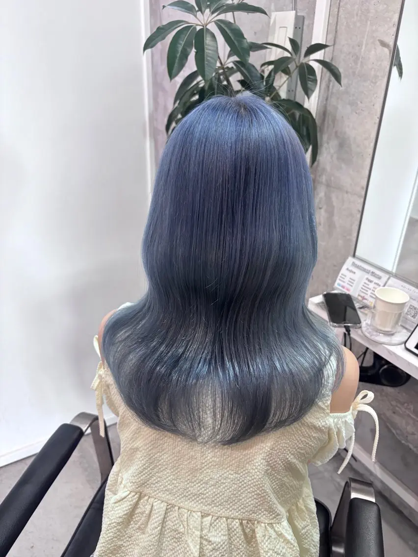ロング カラー ヘアカラー ふうか 天六/天満/中崎町のヘアスタイル
