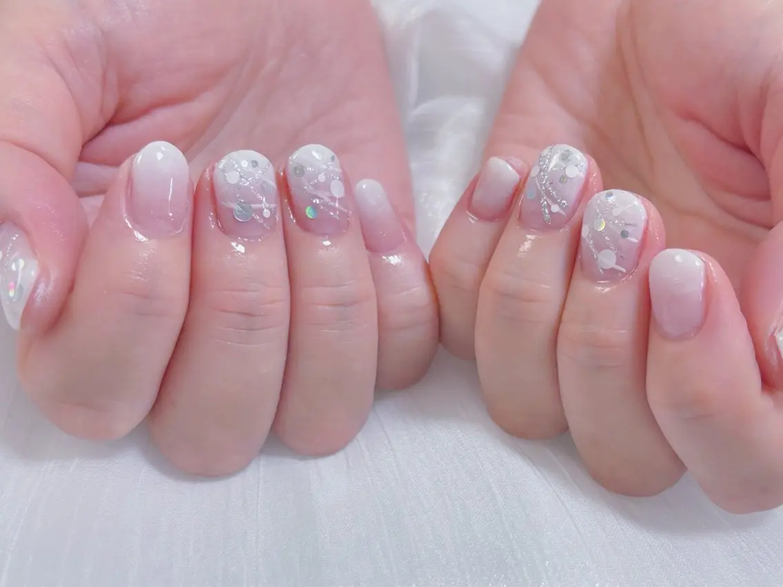 ネイル ハンドネイル ネイルサロンエクラ 🫧Shizukaのネイルデザイン