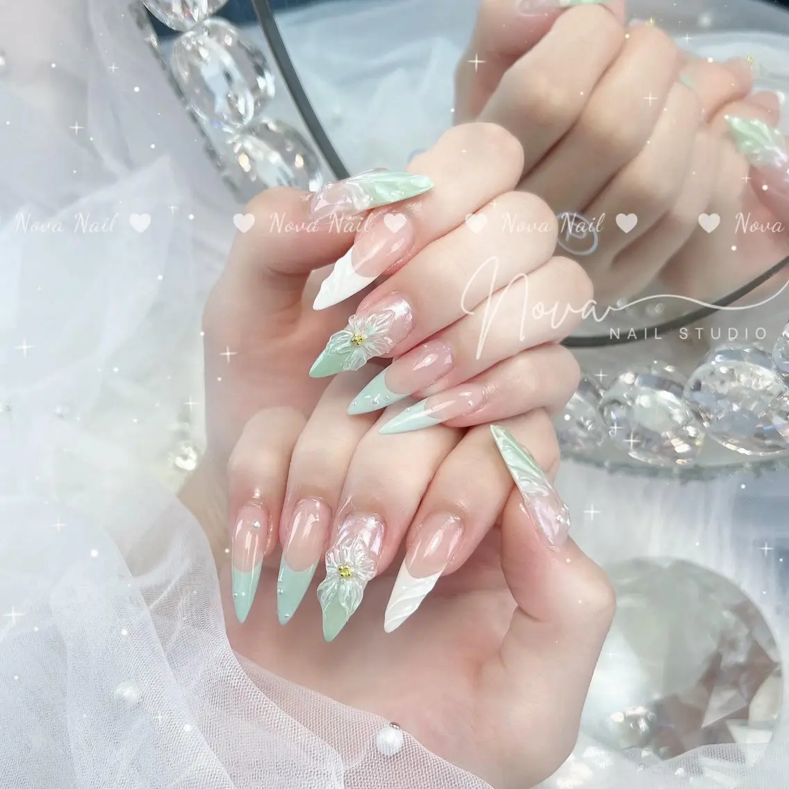 ネイル ハンドネイル ハンドケア Kitty Nail Novaのネイルデザイン