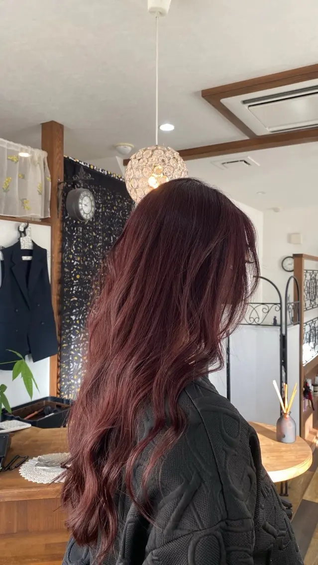 カラー ヘアカラー カラーモデル募集🩰 Amiのヘアスタイル