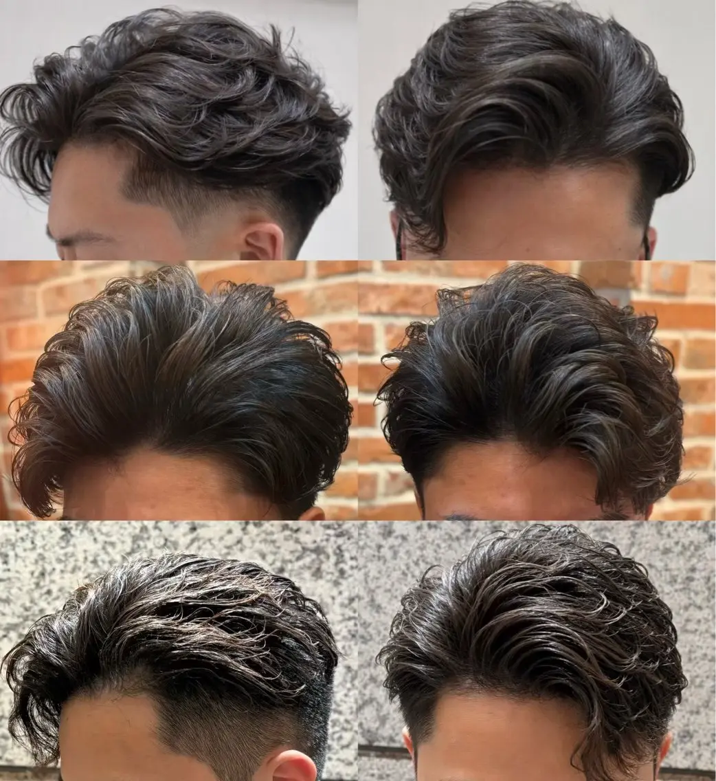 パーマ メンズ メンズパーマ カット パーマ 杉本 翔希のヘアスタイル