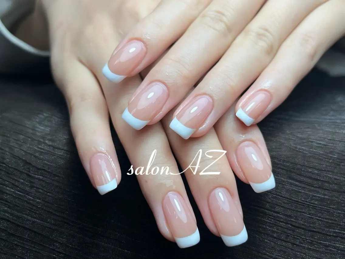 ネイル 長さ出し フットネイル フレンチネイル マグネットネイル ニュアンスネイル ハンドネイル salon AZのネイルデザイン