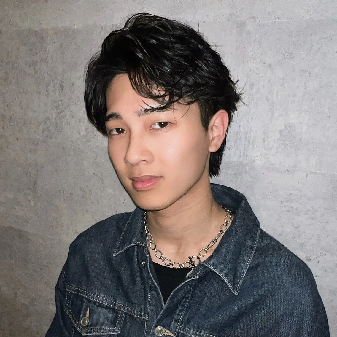 カラー パーマ メンズ カット 早川 翔夢のヘアスタイル
