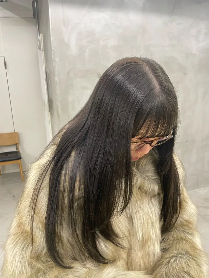 ロング カラー バレイヤージュ ブリーチ ケアブリーチ デザインカラー ダブルカラー ヘアカラー トリートメント レディースカラー✨ urara渋谷のヘアスタイル