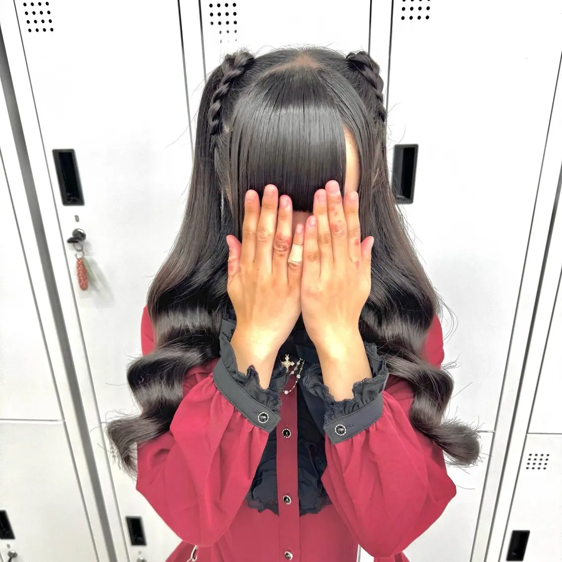 ロング ヘアアレンジ ヘアセット ヘアメ🎀ハイトーン 🩵エクステ🪄しほのヘアスタイル