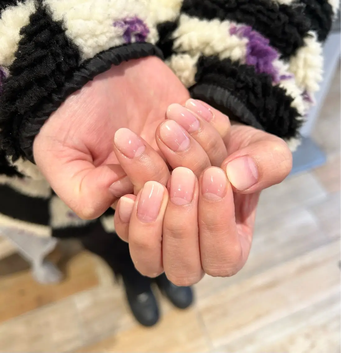 ハンド💅オフあり🤍カラーグラデーション🤍の写真
