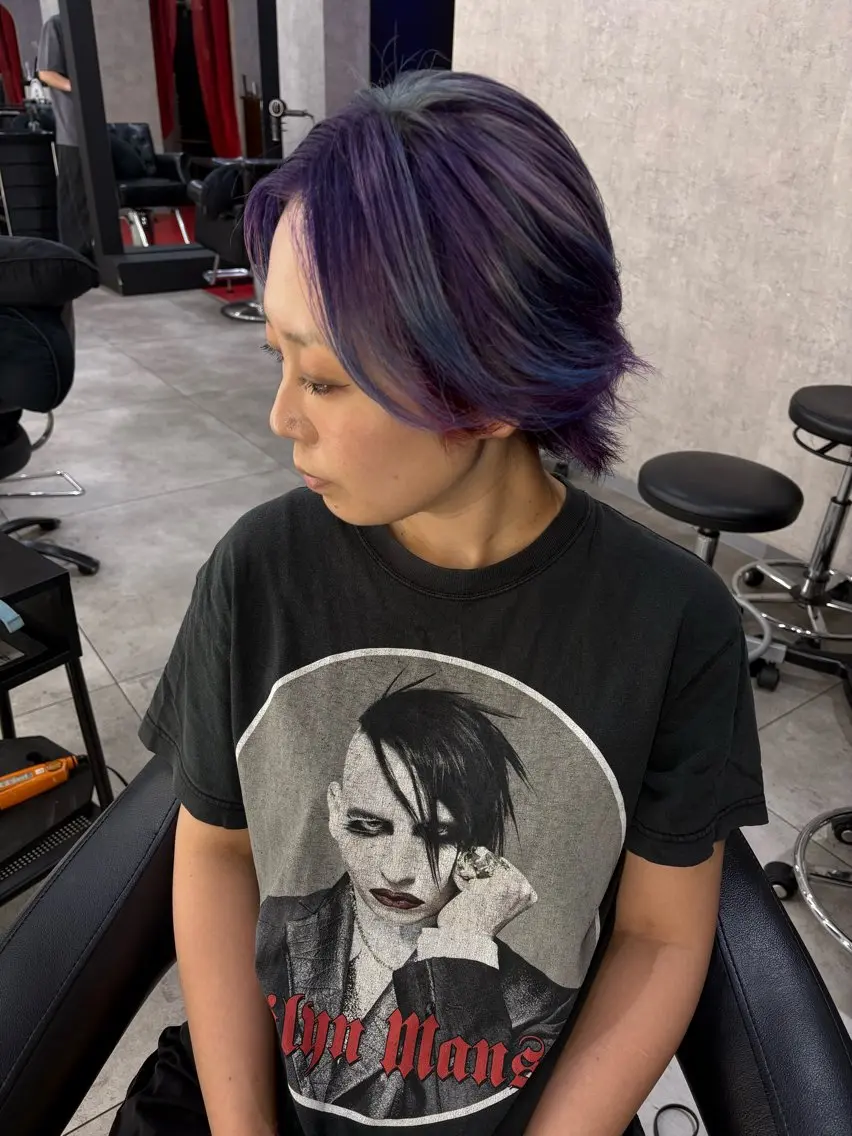 ダブルカラーの写真