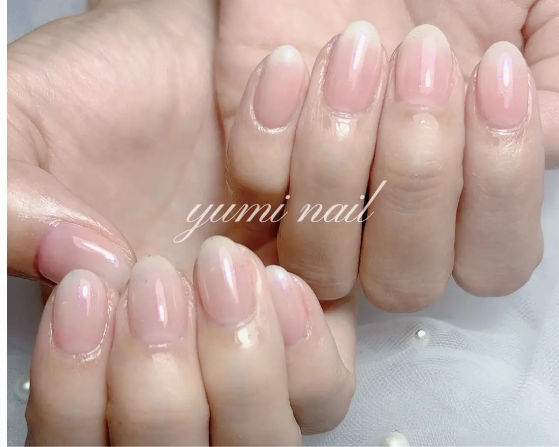 ネイル ハンドネイル 𝐲𝐮𝐦𝐢🎀 長さ出しデザイン専門のネイルデザイン