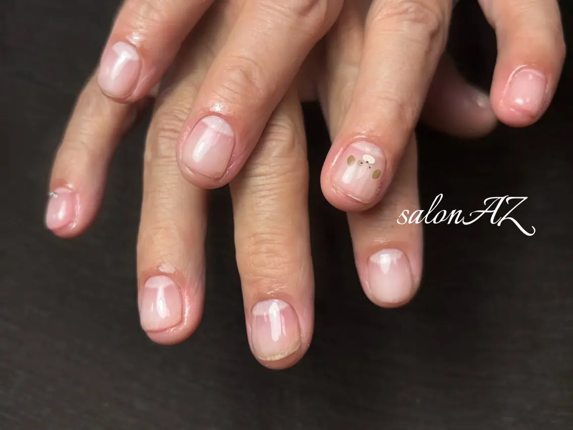 ネイル アートネイル フットネイル フレンチネイル マグネットネイル 持ち込み ハンドネイル salon AZのネイルデザイン