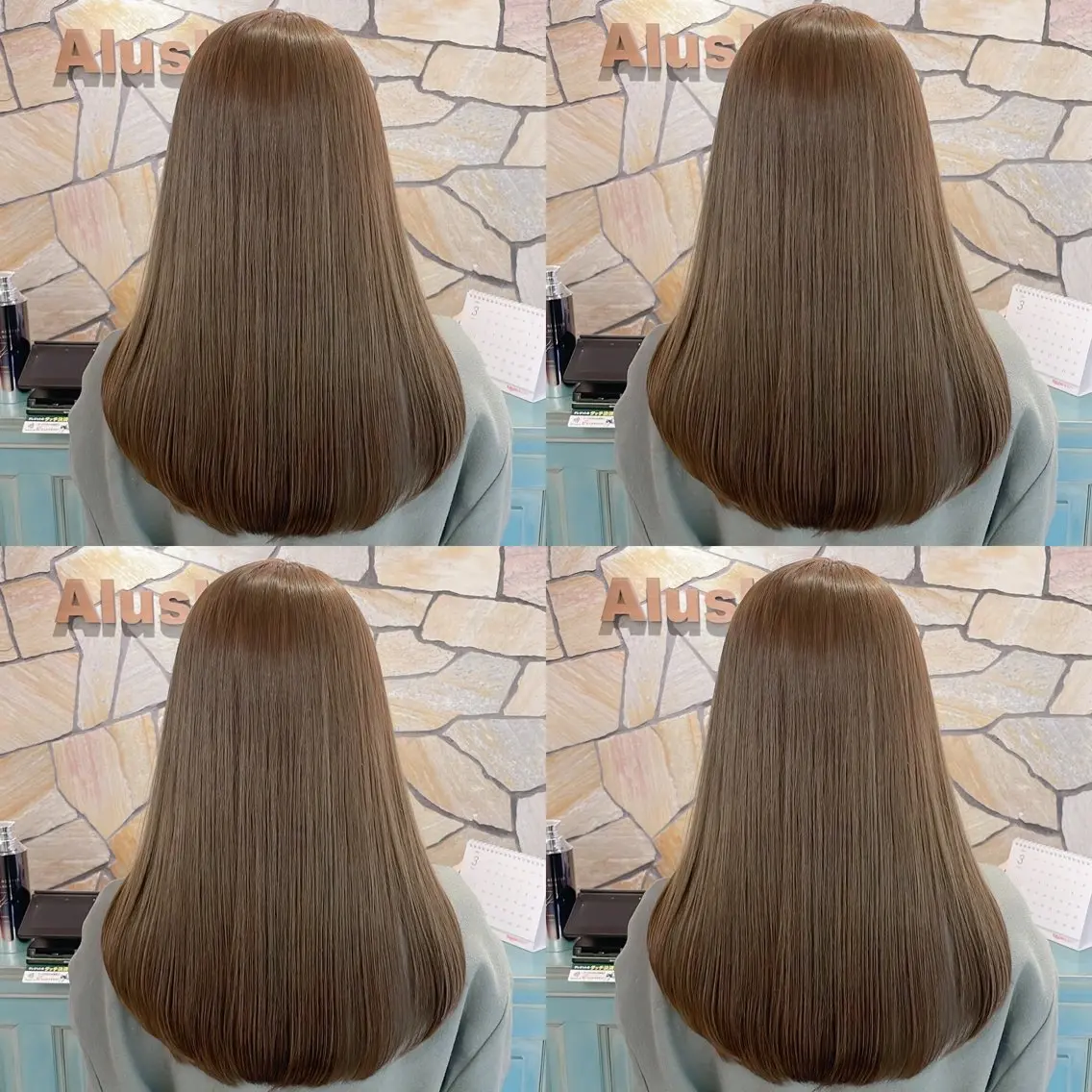 セミロング カラー Minami. 🩵 再現性特化ヘアのヘアスタイル