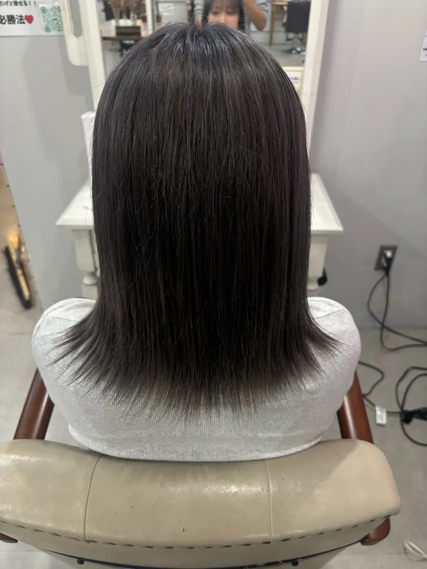 ミディアム カット ヘアカラー 艶髪🫧透明感 🦄岡庭春菜🎀のヘアスタイル