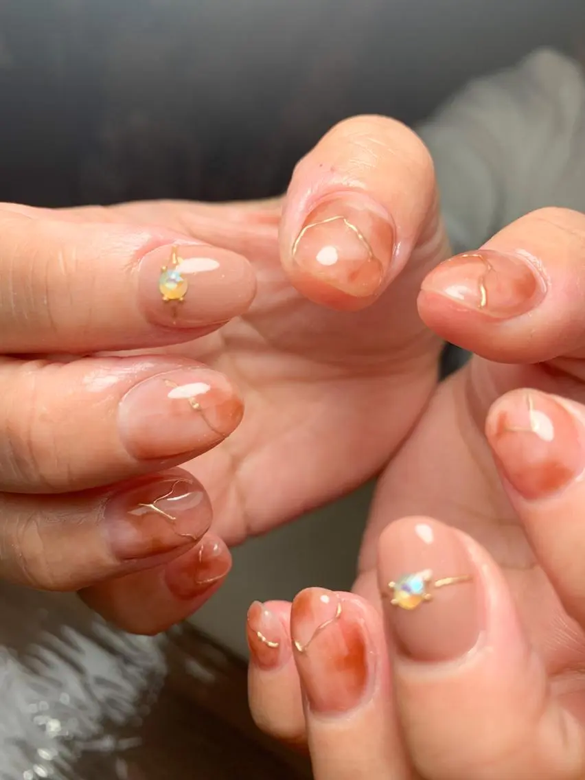 ❤︎オフ有❤︎リッチアート【アート3本〜】 ハンドケア込み⭐️の写真