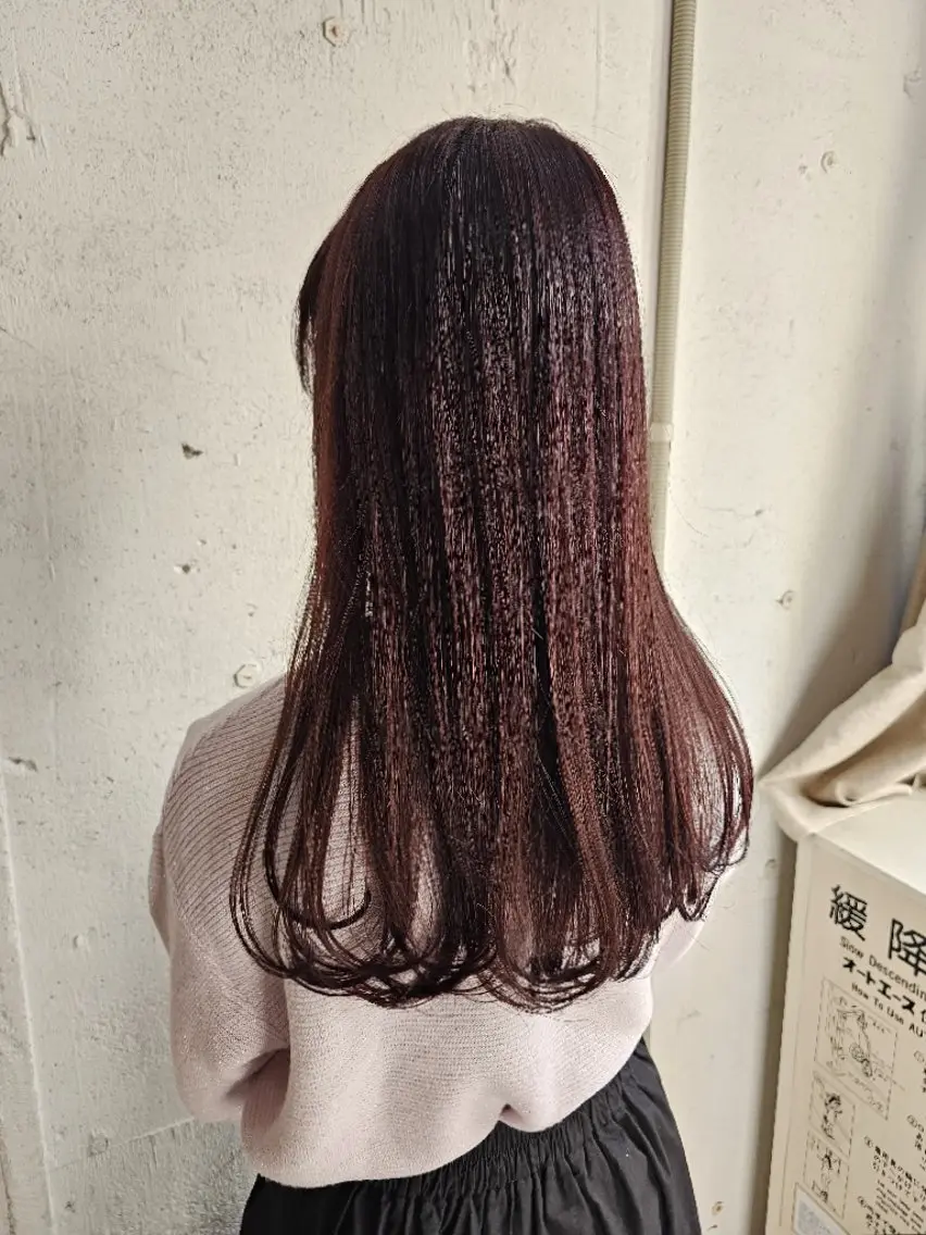 ロング カラー カット ヘアカラー Ayu🐾縮毛矯正/ ブリーチ無しカラーのヘアスタイル