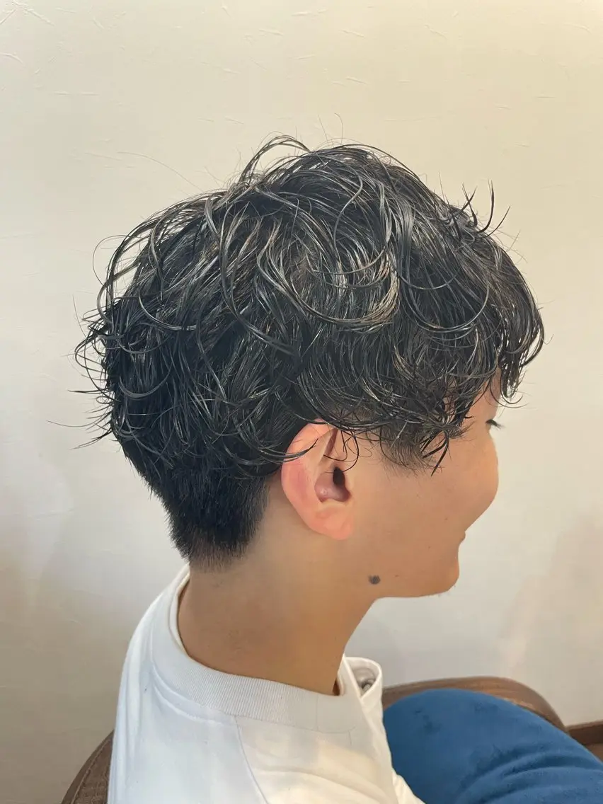 メンズ カット パーマ 【髪質改善✨】 sanaのヘアスタイル
