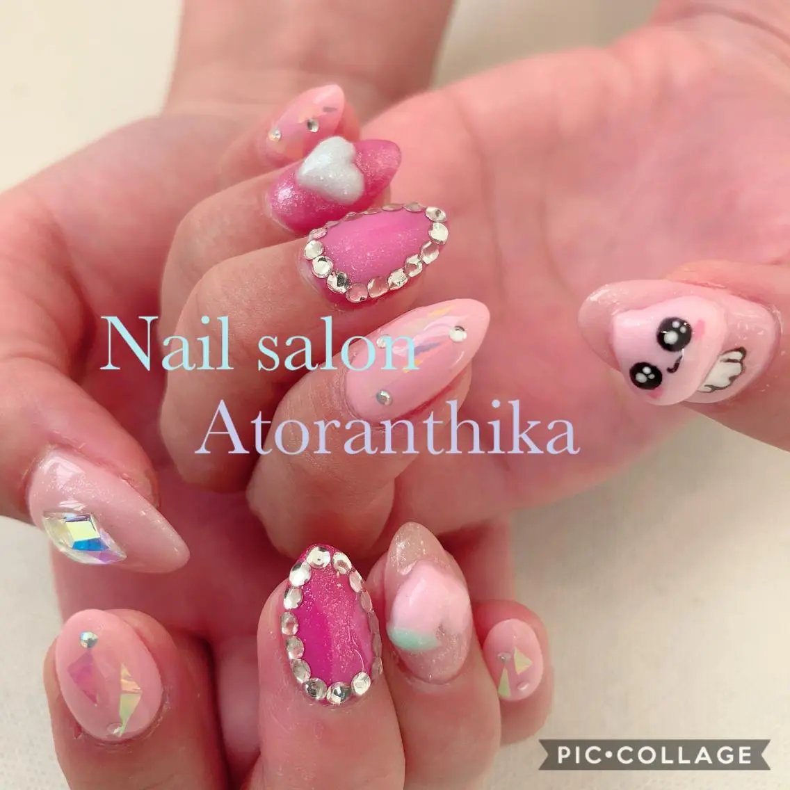 ネイル 韓国ネイル ハンドネイル Nail salon ✩ アトランティカのネイルデザイン