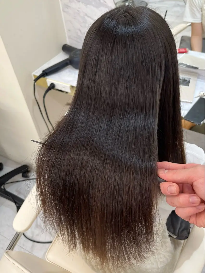 ロング 梅田🫧髪質改善 縮毛矯正🫧村上蒼生のヘアスタイル